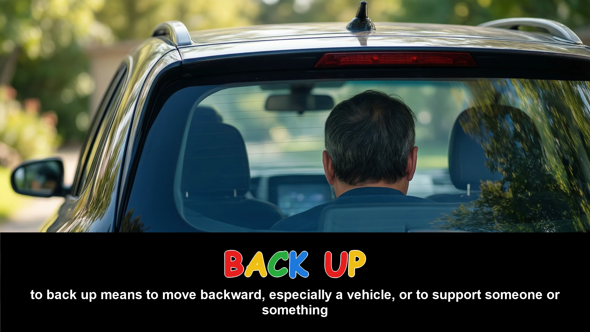 English Illustration for back up